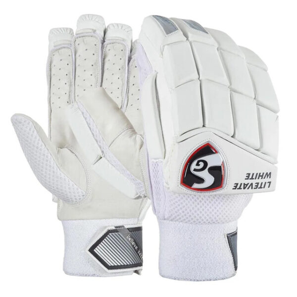 Sg Itevate White Batting Gloves